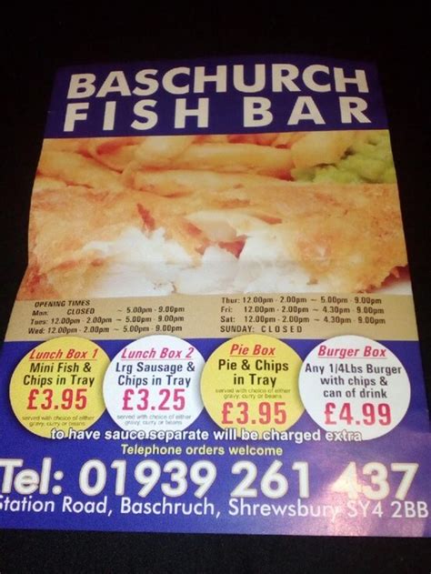 Baschurch Fish and Chip Shop